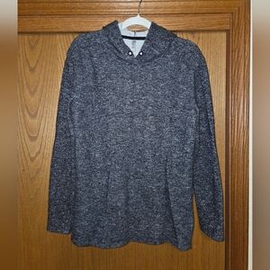 Fabletics Taj Hoodie in Heathered Gray - Size L